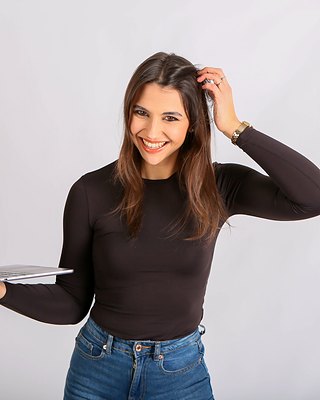 Julia Nowicka pokazuje content plan ułożony na mentoringu 1:1