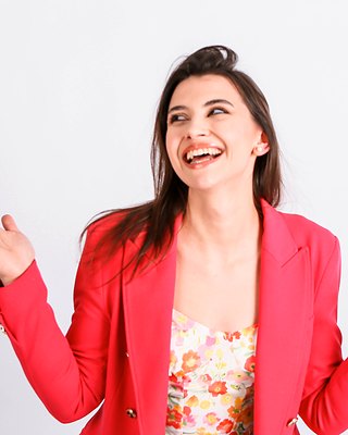 Julia Nowicka podczas szkolenia Instagram na maxa dla zespołu