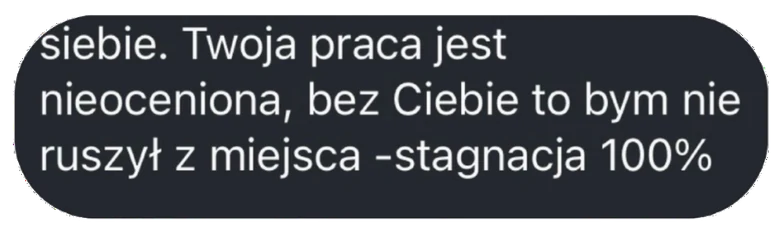 Wiadomość z opinią od klientki lub klienta Julii Nowickiej, zrzut ekranu 7 z 19